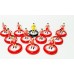 Subbuteo Andrew Table Soccer Olympiacos 2011-2012 Champions League  on WSB Professional Bases